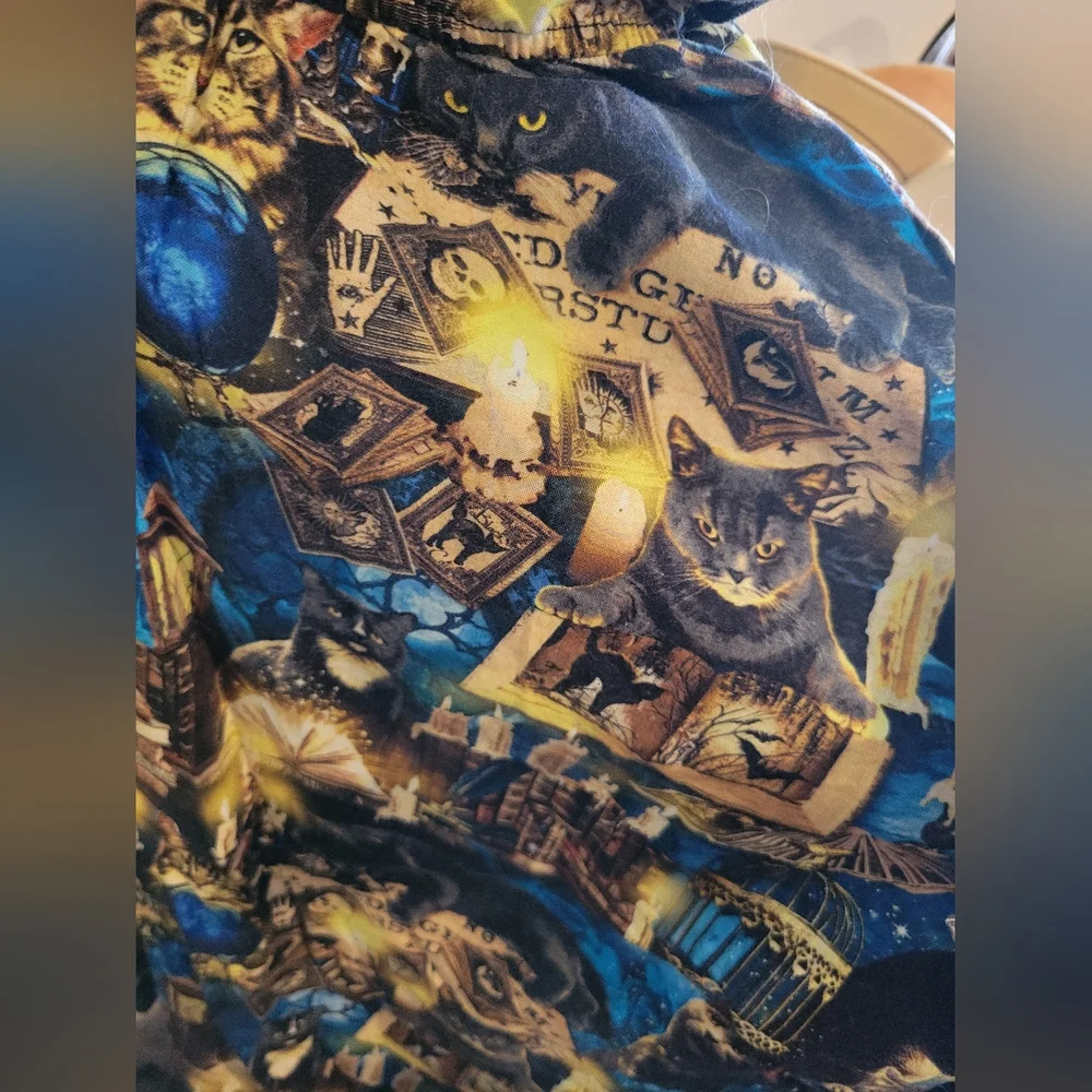 Retrolicious 2x Magic Cat Dress - Picture 3 of 3